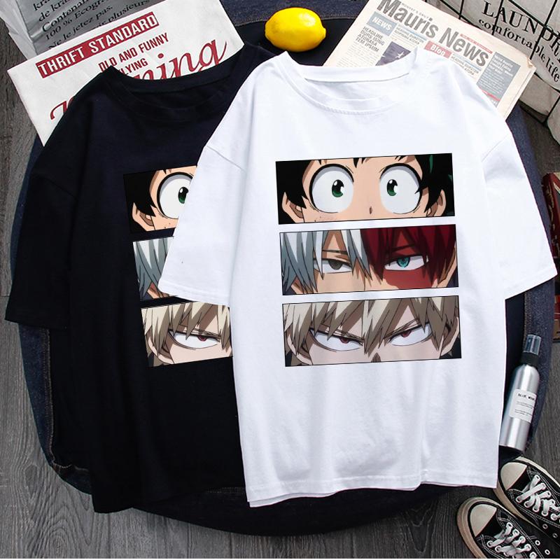 

Men's T-Shirts My Hero Academia Funny Cartoon T Shirt Men Boku No Anime T-shirt Himiko Toga Graphic Tshirt Hip Hop Top Tees Male, 90444