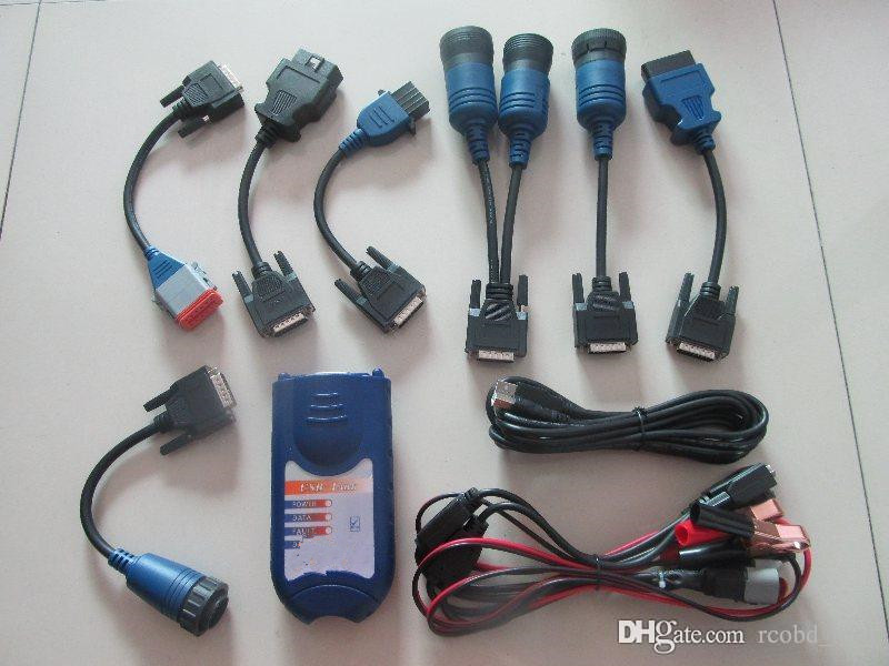 

truck diesel heavy diagnostic tool 125032 usb link all cables full set scan 2 years warranty