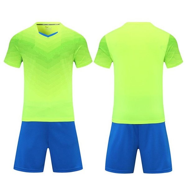 

2021 Custom white Blank Soccer Jersey Uniform Personalized Team Shirts with Shorts-Printed Design Name and Number Jerseys 127878, Colour 2