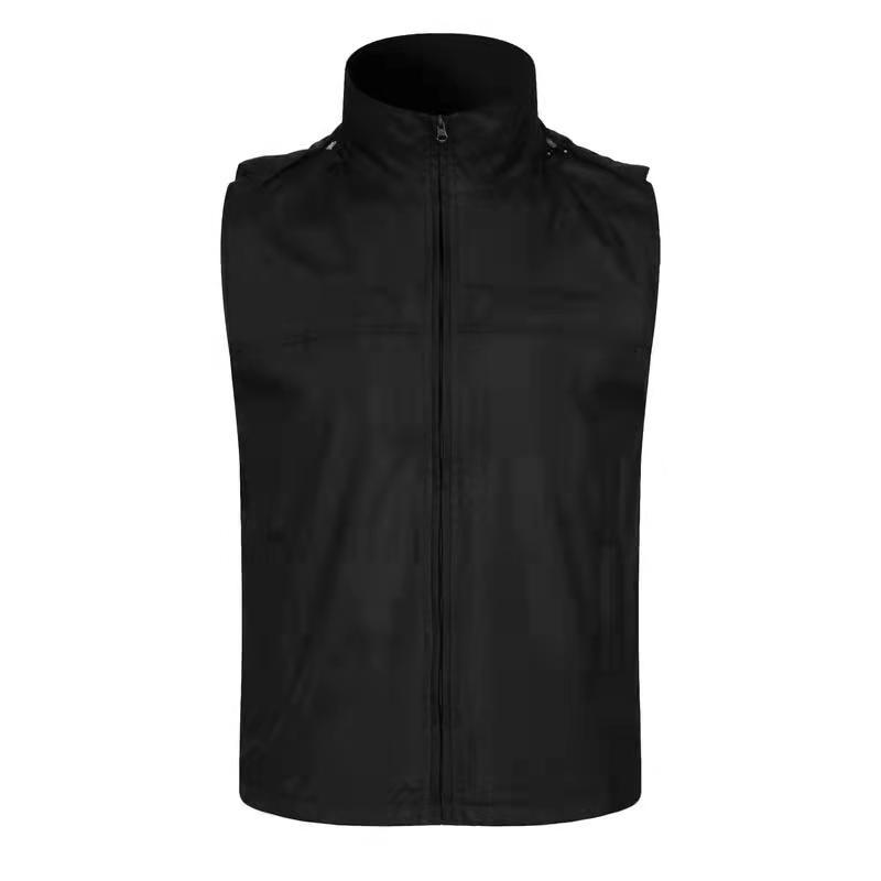 

Men' Tank Tops 2021 Sleek Minimalist Volunteer Vest Public Welfare Company Group Rally LOGO Custom, White;black