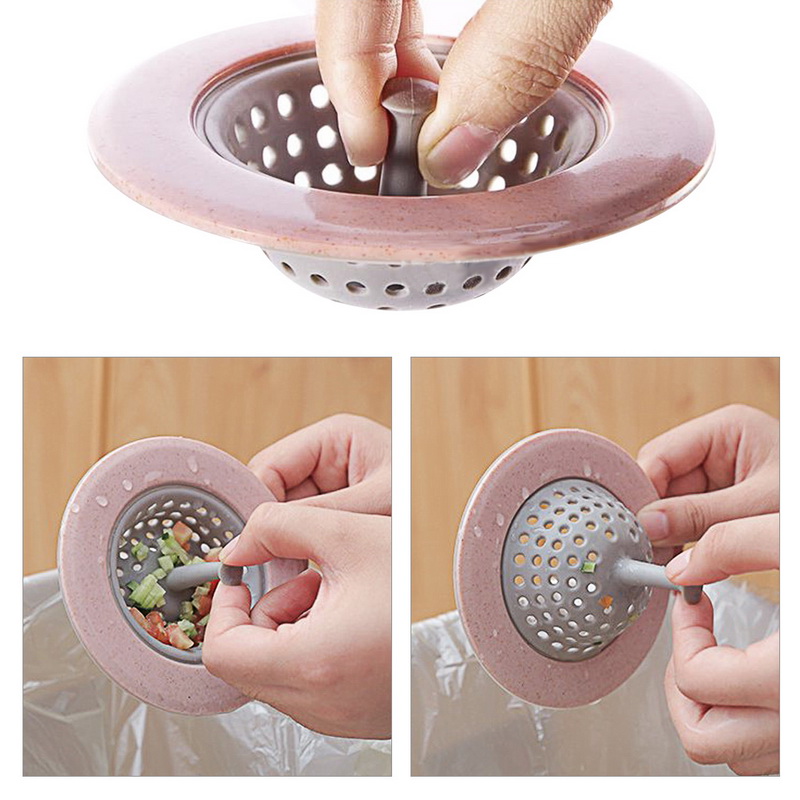 

Fruit & Vegetable Tools Practical Strainer Sewer Filter Drainage Suckers Bathroom Sink Hair Tool Silicone Filter Kitchen Utensil