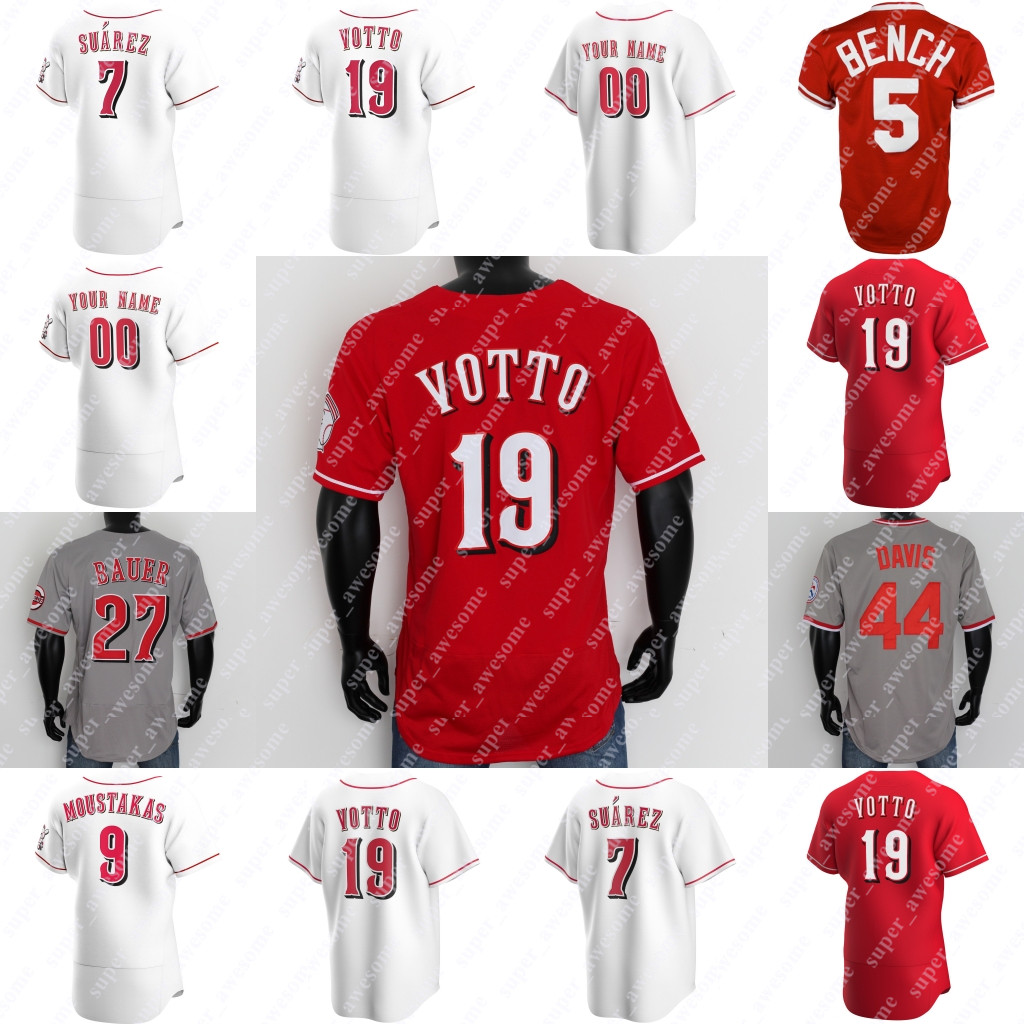 

Alex Blandino Jersey Lucas Sims Tejay Antone Jose De Leon Jeff Hoffman Sal Romano Jonathan India Tyler Naquin Carson Fulmer Cam Bedrosian Tyler Mahle Wade Miley, Red new players