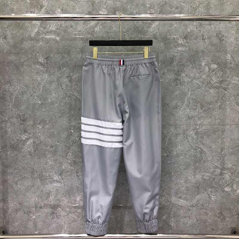 

casual pants dongguan daizhiying tb men's and women's sailing jacket set grey, Black