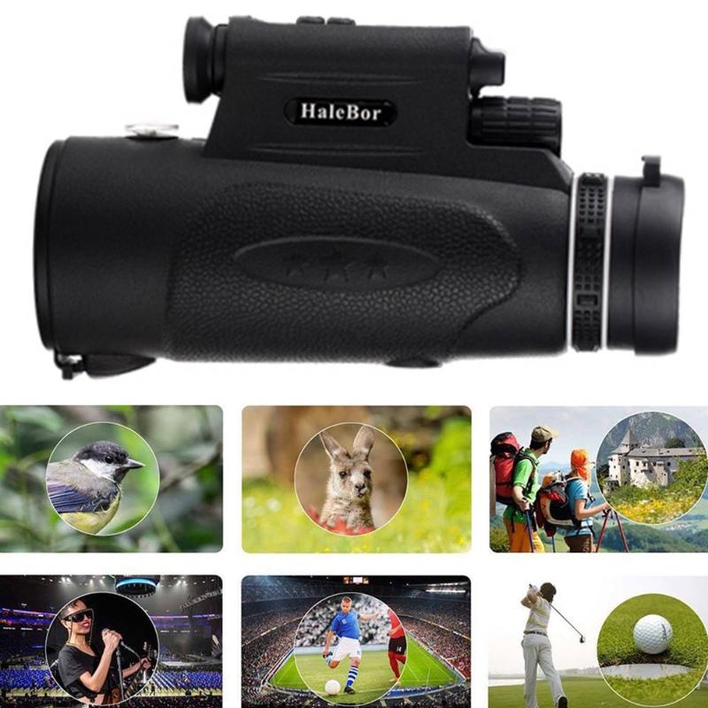 

Telescope & Binoculars HaleBor 100x90 Optical Monocular Night Vision Waterproof Singal Focus Telescopes For Outdoor Hunting