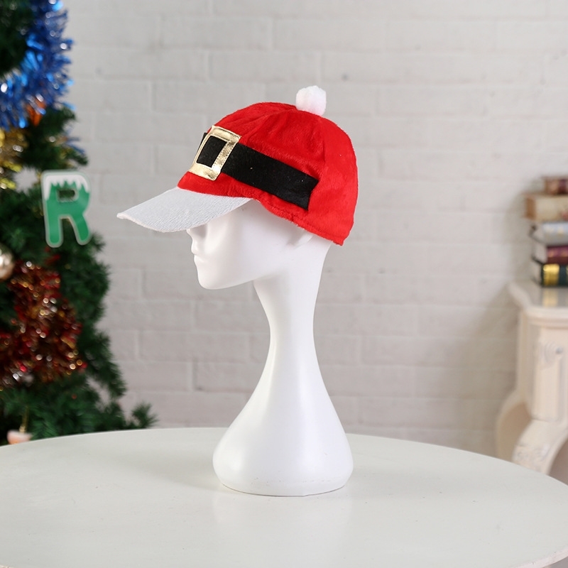 

Creative new Christmas belt decoration products KFC ordering man christmas hat