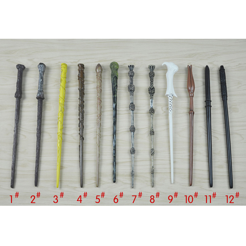 

42 Styles Vintage Magic Wand Party Favor With Gift Box Xmas Halloween Cosplay Gifts