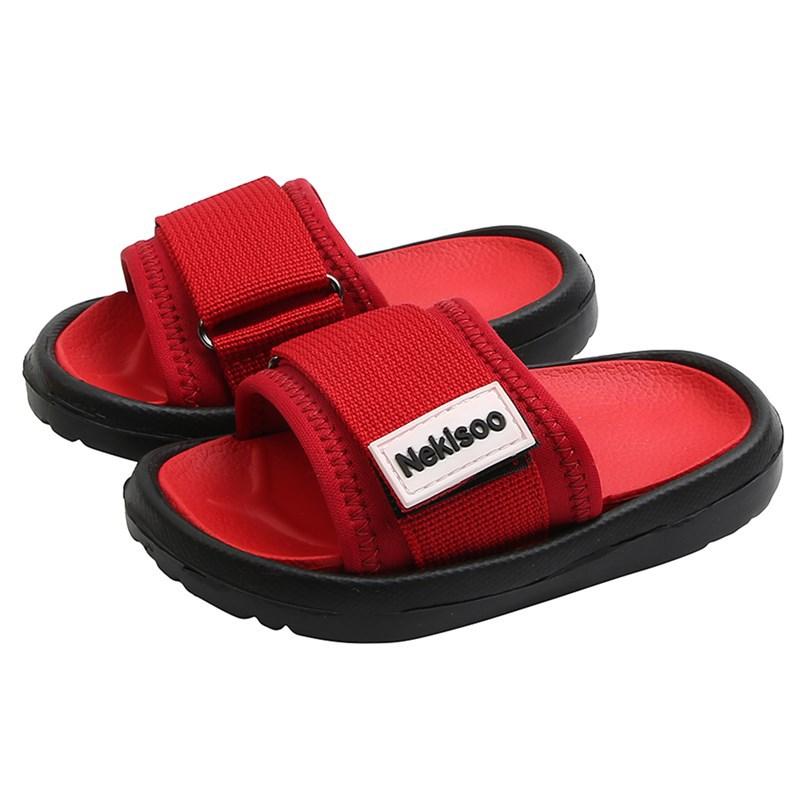 

Slipper Arrival 2021 Kid's Sandals Cute Slippers Fashion Beach Eva Home Sail With Brazilian Shoes Boys Girls, Black