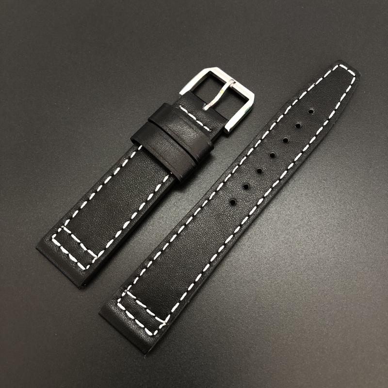 

Watch Bands Genuine Leather Belt Strap 20mm Ladies Men High Quality Accessory Wristband