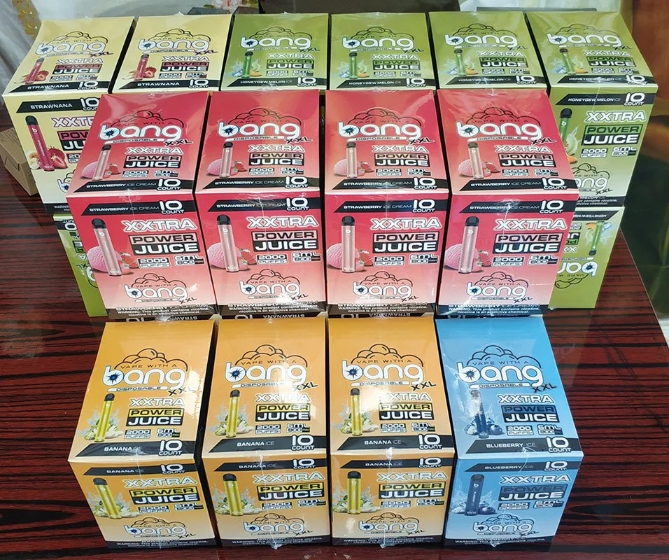 

Bang XXL XXTRA 2000 Puffs Electronic Cigarettes Disposable Vape Device