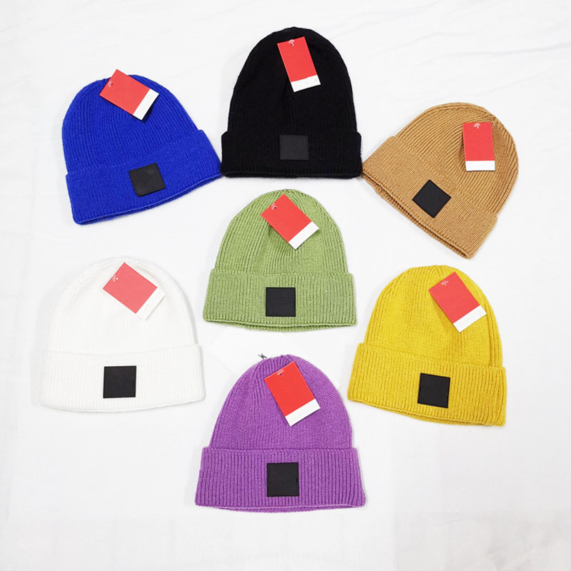 

Luxury Women Knitted Hat Designer Beanie Cap Men Hats Unisex Solid Color Letters Skull Caps Fashion High Quality, Blue;gray