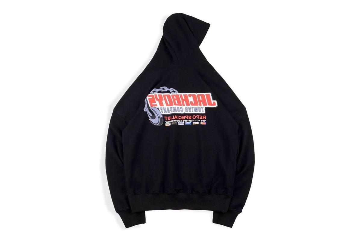 

Mens hip hop embroidery printed JACKBOYS Hoodies High Street Tendy Top Quality Breathable Sweatshirt Men Women Steetwear pullover Clothing, Black