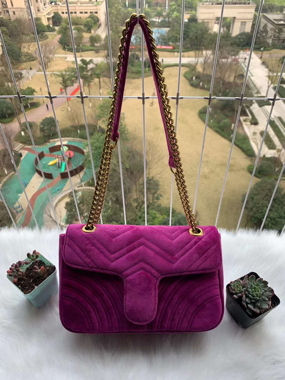

2021 Top Quality 6colors Famous brand women designer Shoulder bag leather chain bag Cross body Pure color womens handbag crossbody bag purse A3, Green