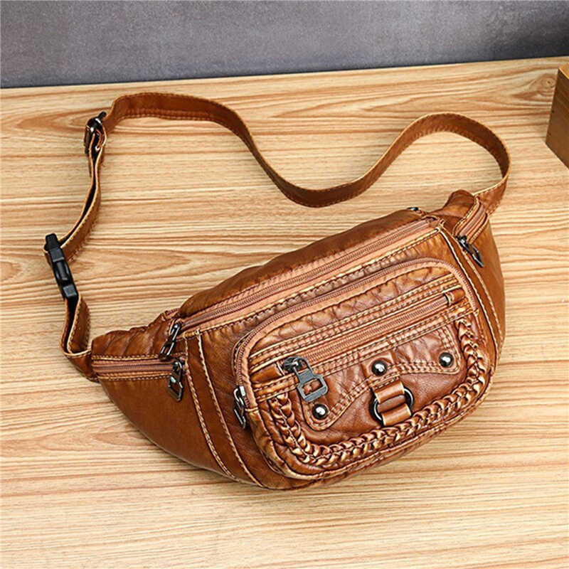 Leather Waist Belt Bag Women Australia 