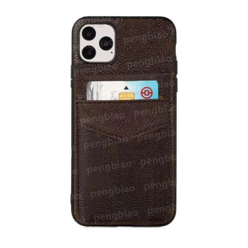 

Top Designers Leather Phone Cases For iPhone 13 Pro Max 12 Mini 11 Xs XR X 8 7 Plus Fashion Designer Print Back Cover Luxury Shell Credit Ca