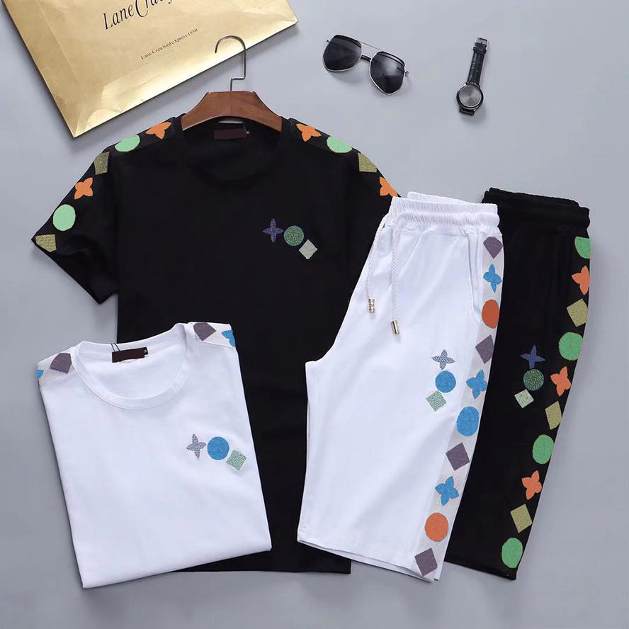 

Mens Tracksuit Two Pieces Sets Jackets Long Sleeves And Pants With Letters Embroidery Fashion Style Spring Autumn Outwear Sports Set Jacket Tops Suits