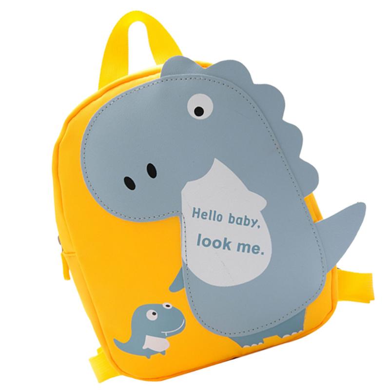 

Pc Cartoon Children Backpack School Bag Capacious Student Bags, Yellow