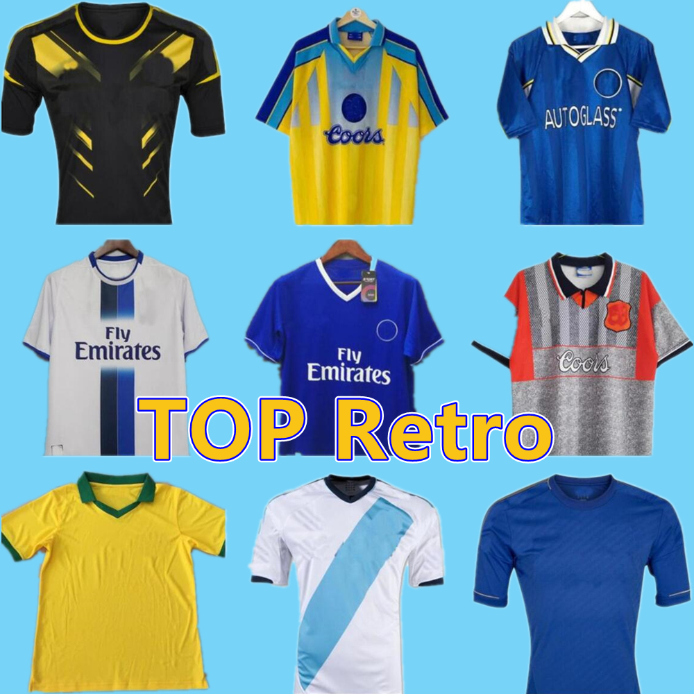 

11 12 13 HAZARD Retro CFC Soccer Jersey Lampard Torres Drogba 80 82 94 96 97 98 99 Football Shirt GULLIT Oscar Mata Hughes Terry AWAY THIRD, 11 12 home