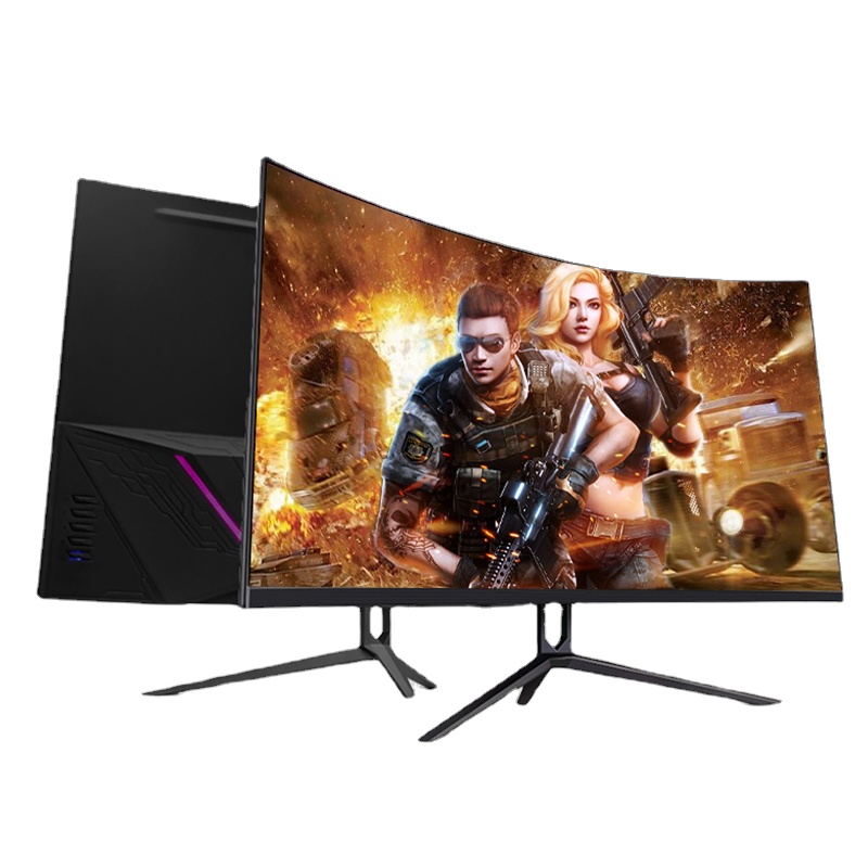 

24 Inch Gaming Curved Monitor Pc LCD Smart Monitor Desktop Cpu Computer Monitor,Pc Gamer Complete