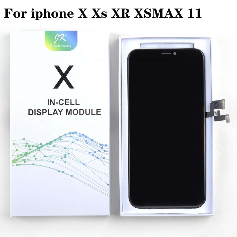 

Cell Phone LCD Panel Pantalla For iPhone XR X XS MAX 11 OLED Incell With 3D Digitizer Assembly No Dead Pixel Screen Replacement Display Parts