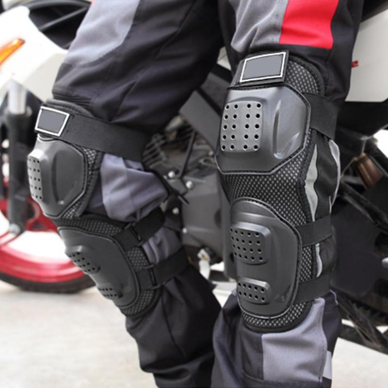 

Motorcycle Armor 4PCs Elbow Guards Knee Pads Protection Body Armo R Set For Adults Motocross Cycling Skating Racing Protective Gear