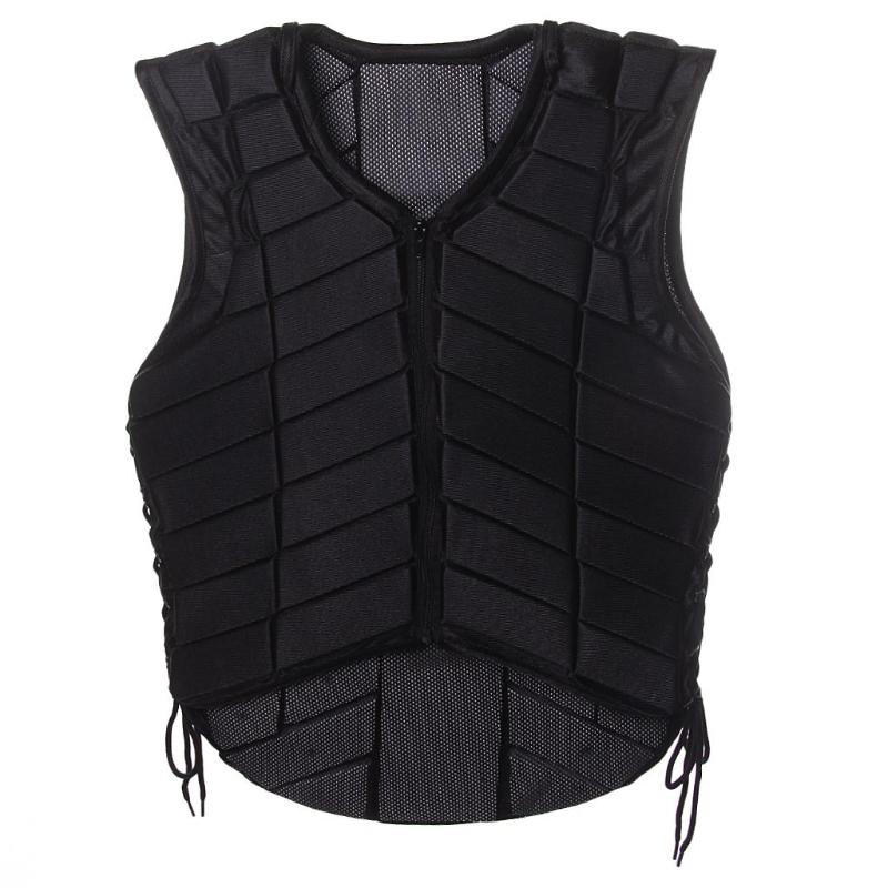 

Hunting Jackets Adults Equestrian Protective Vest Horse Riding Body Protector Safety Waistcoat, Camo;black
