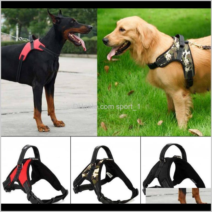 

4 Styles Pet Collar Large Dog Soft Saddle Adjustable Harness Belt Walk Vest Out Outdoor Hand Strap Eea382 20Pcs Cclqs Ceewh