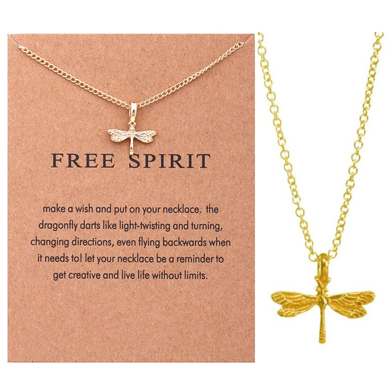 

925 Sterling Silver Shiny Dragonfly Zircon Necklace Exquisite Animal Shape Clavicle Chain Ladies Light Luxury Fashion Jewelry