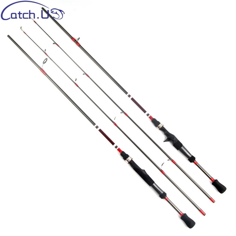 

Catch.U 1.8m Spinning Rod 3-21g Lure Weight Ultralight s 6-15LB Line Casting Fishing China 211123