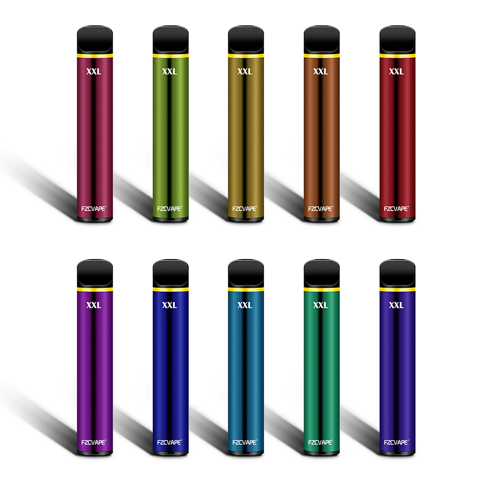 

Authentic FZCVAPE XXL Disposable E cigarettes Pod Device Kit 1800 Puffs 1000mAh Battery 5ml Prefilled Cartridge Vape Stick Pen VS Bang Puff