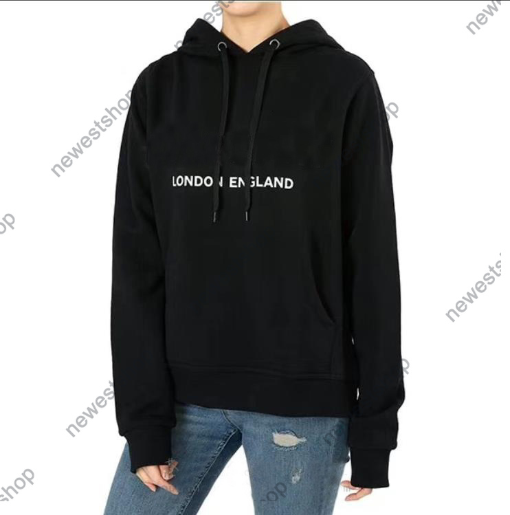 

2021 Winter Europe LONDON ENGLAND hoodies Designer Luxury for Mens letter print hoody fashion Sweatshirt Womens Casual pullover jumpers, Black
