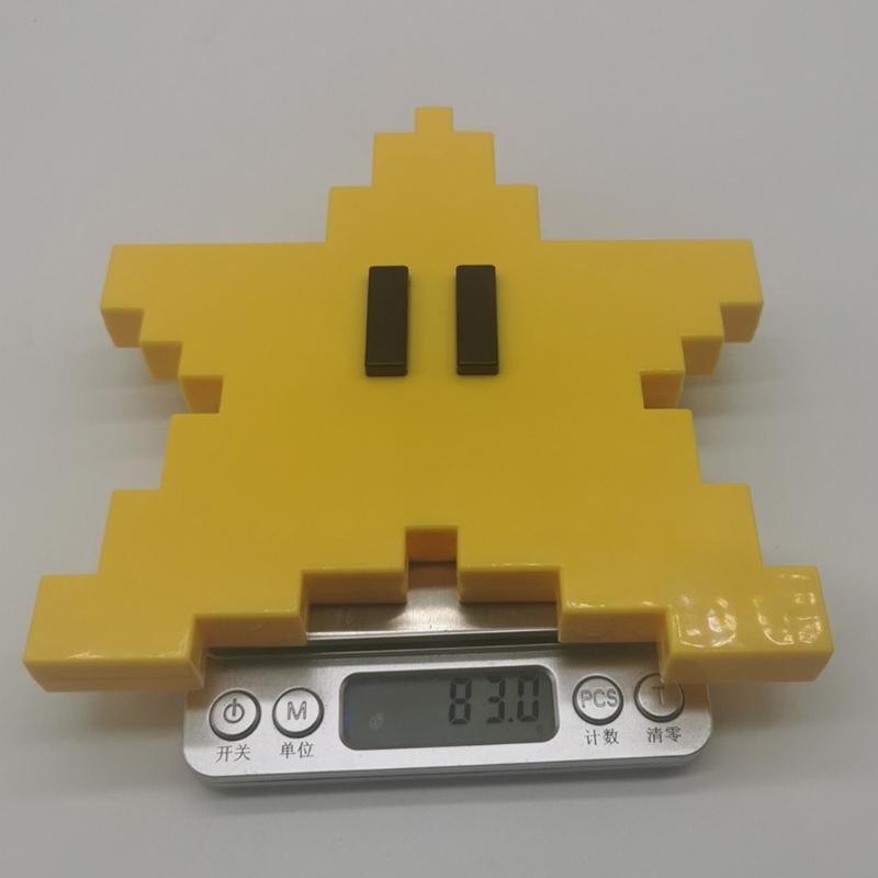 

Christmas Decorations D0AC 3D Pixel Star Tree Topper Classic Game Ornament For Holiday Xmas Gifts