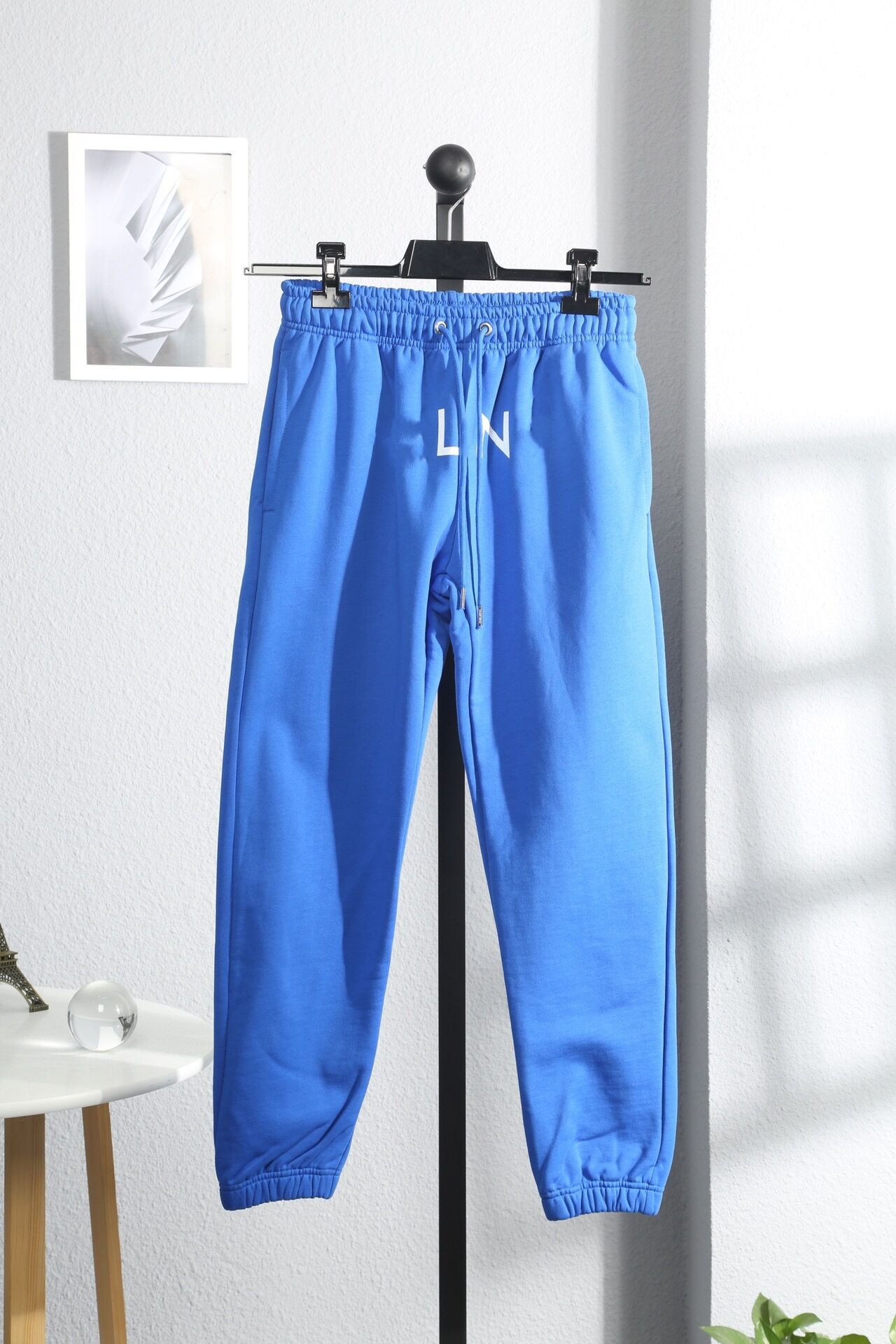 

22FW early spring Trousers Outdoor Sport Loose Track Pants Casual Elastic Waist Sweatpant Street Drawstring Pant ce0217., Black