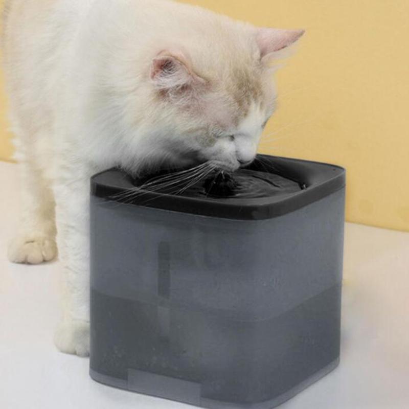 

Cat Bowls & Feeders Automatic Pet Water Fountain Filter Dispenser Feeder Smart Drinker For Cats Bowl Kitten Puppy Dog Drinking Supplies
