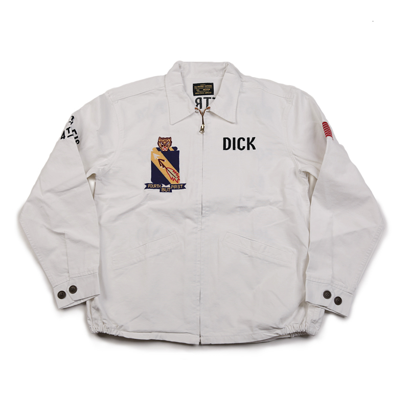 

downs NON STOCK Korean War Embroidery Tour Jackets Men's Military Outwear Yokosuka, Black