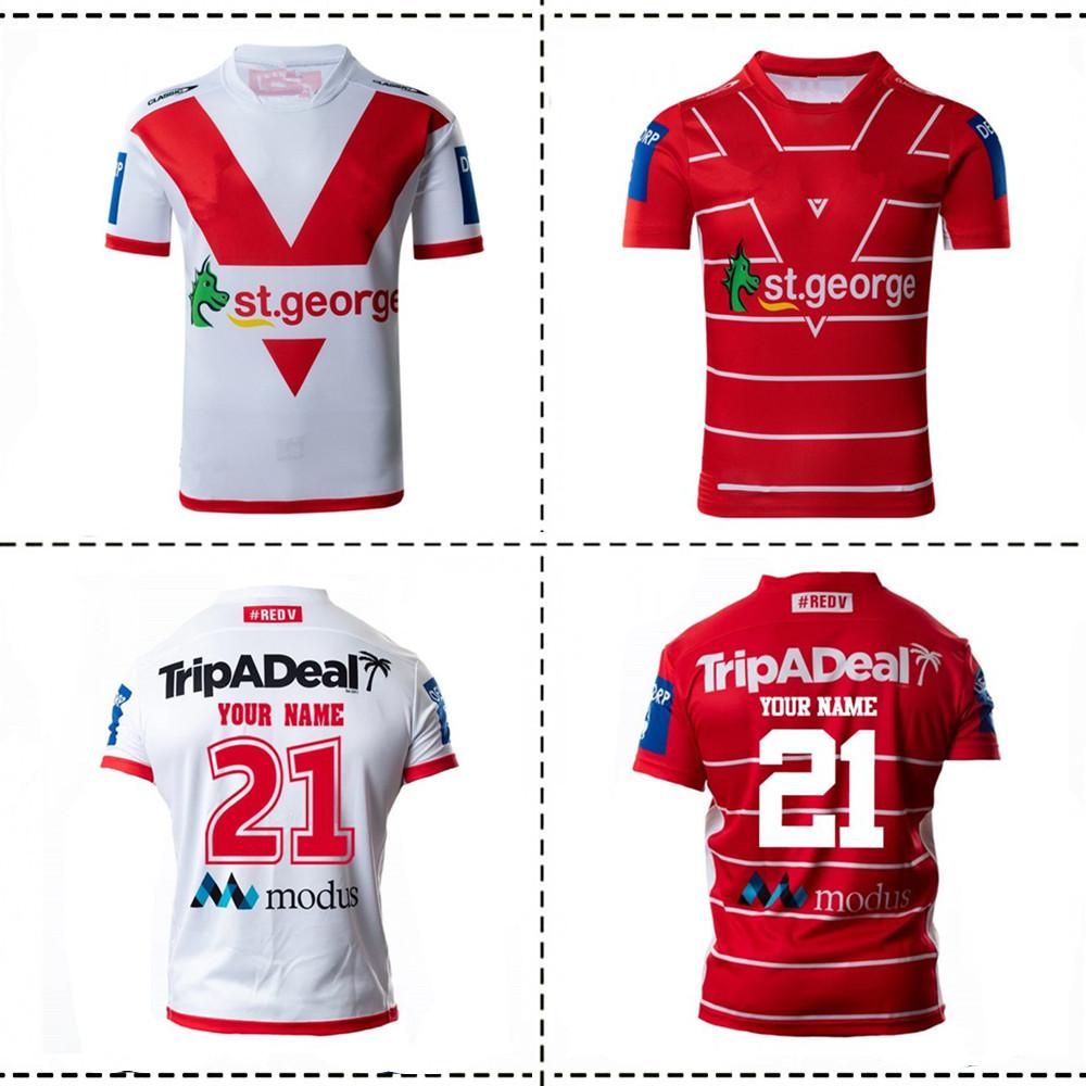 

2021 ST GEORGE ILLAWARRA DRAGONS AWAY RUGBY JERSEY size S--L-XL-XXL-3XL-4XL-5XL, Black