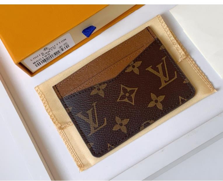

GGLVLouisBag VittonYSLdesigner card holder Purse Wallet men Wallets Leather Card Pocket Women Coin Purses with, Red;black