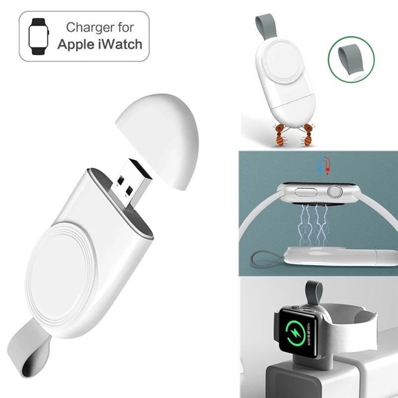 

Portable Wireless Charger for IWatch SE 6 5 4 Charging Dock Station USB Charger Cable for Apple Watch Series