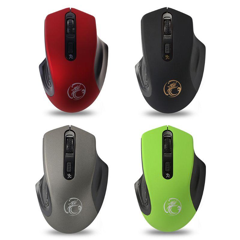 

Mice IMice 2.4G Wireless Mouse 3 Levels DPI Adjustable Optical For Computer PC T3LB