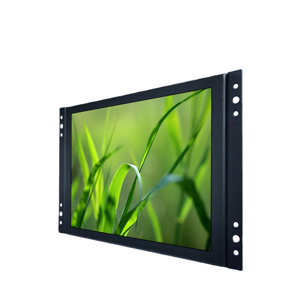 

K080TN-ABHV/8"inch 1024x768 Small Size AV BNC VGA HDMI Embedded Open Frame Wall-hanging Industrial PC Monitor LCD Screen Display