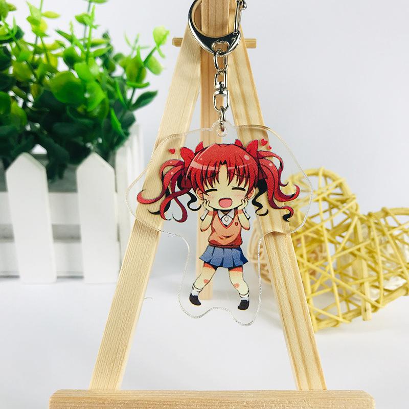 

Keychains 1pc Anime Keychain Toaru Kagaku No Railgun Pendant