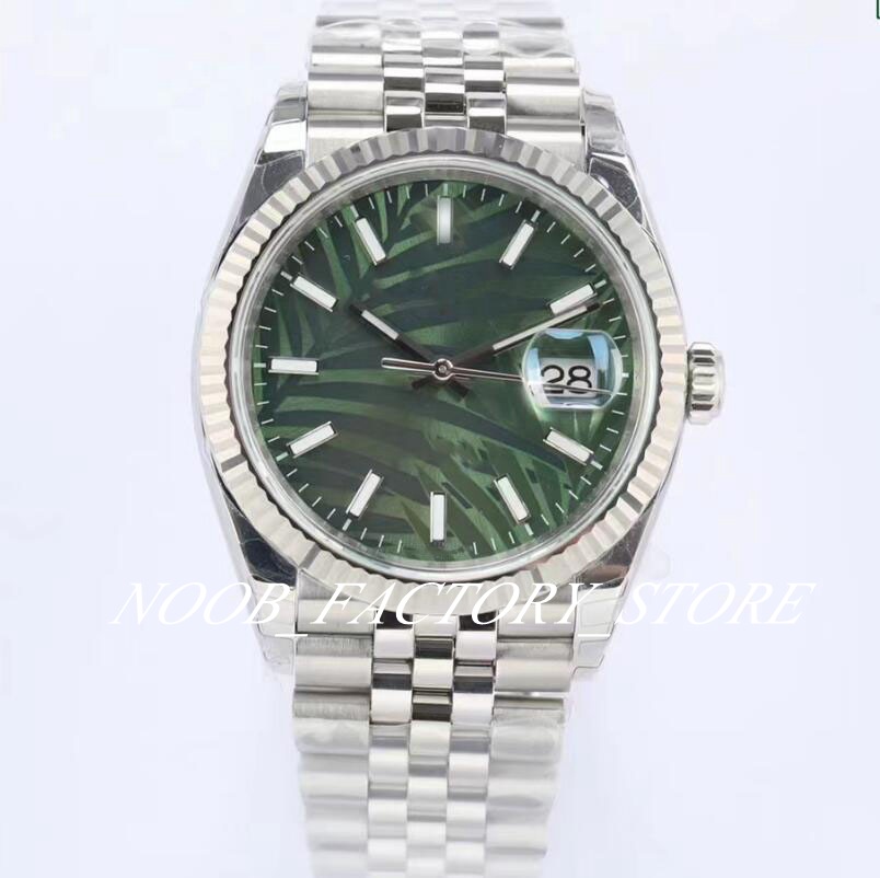 

6 Style EW Factory Watch Green Dial Super Quality 36mm 126234 Cal. 3235 Movement Automatic Super Luminous Mens Watches Wristwatches Original Box, Original box certificate