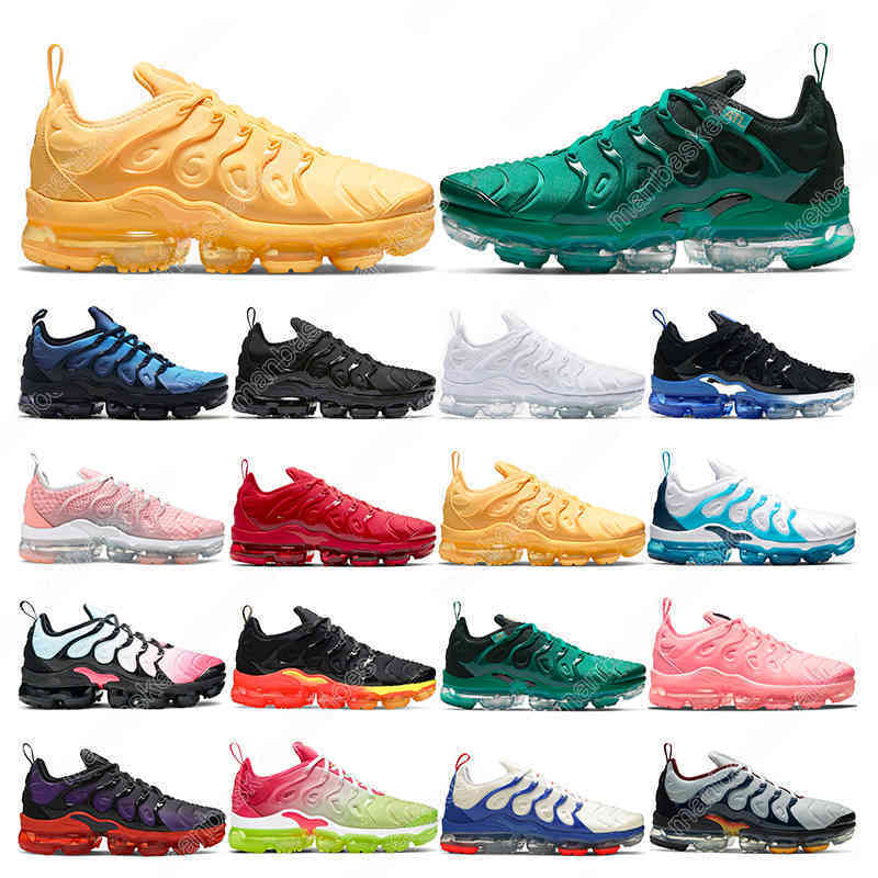 

Shark Tooth mens running shoes tn plus womens yolk Bubblegum triple black white Royal gold Fresh Voltage Purple Lime Green men sports sneakers, 23 beture