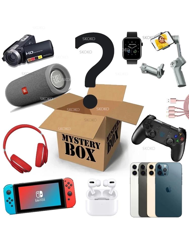 

Gift Wrap 2021 Lucky Bag Mistery Box Premium Electronic Product Mystery Boutique 1To10 Pcs Random Item Most Christmas