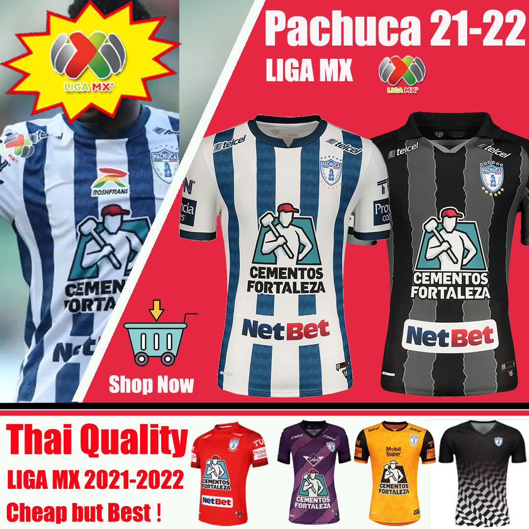 

2021 2022 Pachuca CLUB Laguna Soccer Jersey Home Away 21/22 LIGA MX Kit Jerseys football shirts Camiseta de Futbol Quality Uniform, Pachuca home 21 22