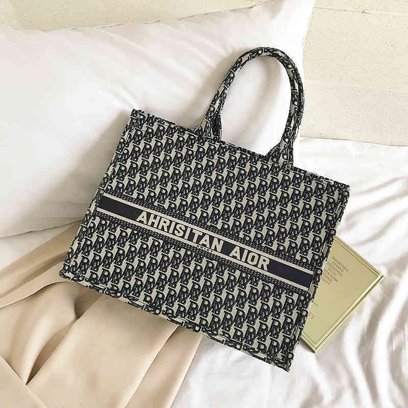 

65% off handbag wholesale Beibei home letter Tote portable one shoulder women's, Blue