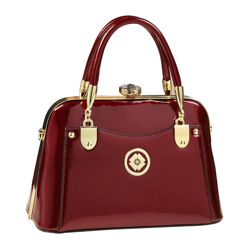 

Evening Bags Luxury Handbag Ladies Bag Designer Patent Leather Shell Messenger For Women Large Capacity Tote Bolsos