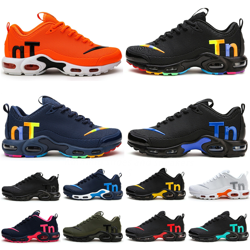 

2022 tn Plus Running Shoes men women trainers Triple Black Red White Barely Volt USA Wolf Grey Aqua Silver Particle Hyper Blue mens outdoor walking, Color 15