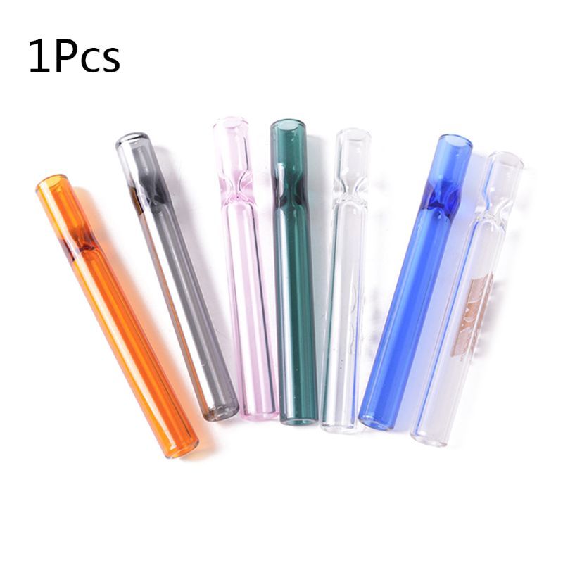 

Glass Cigarette holder Tube For tobacco Cigarettes Smoking Smoke Filter Pipe Oral part Water pipe