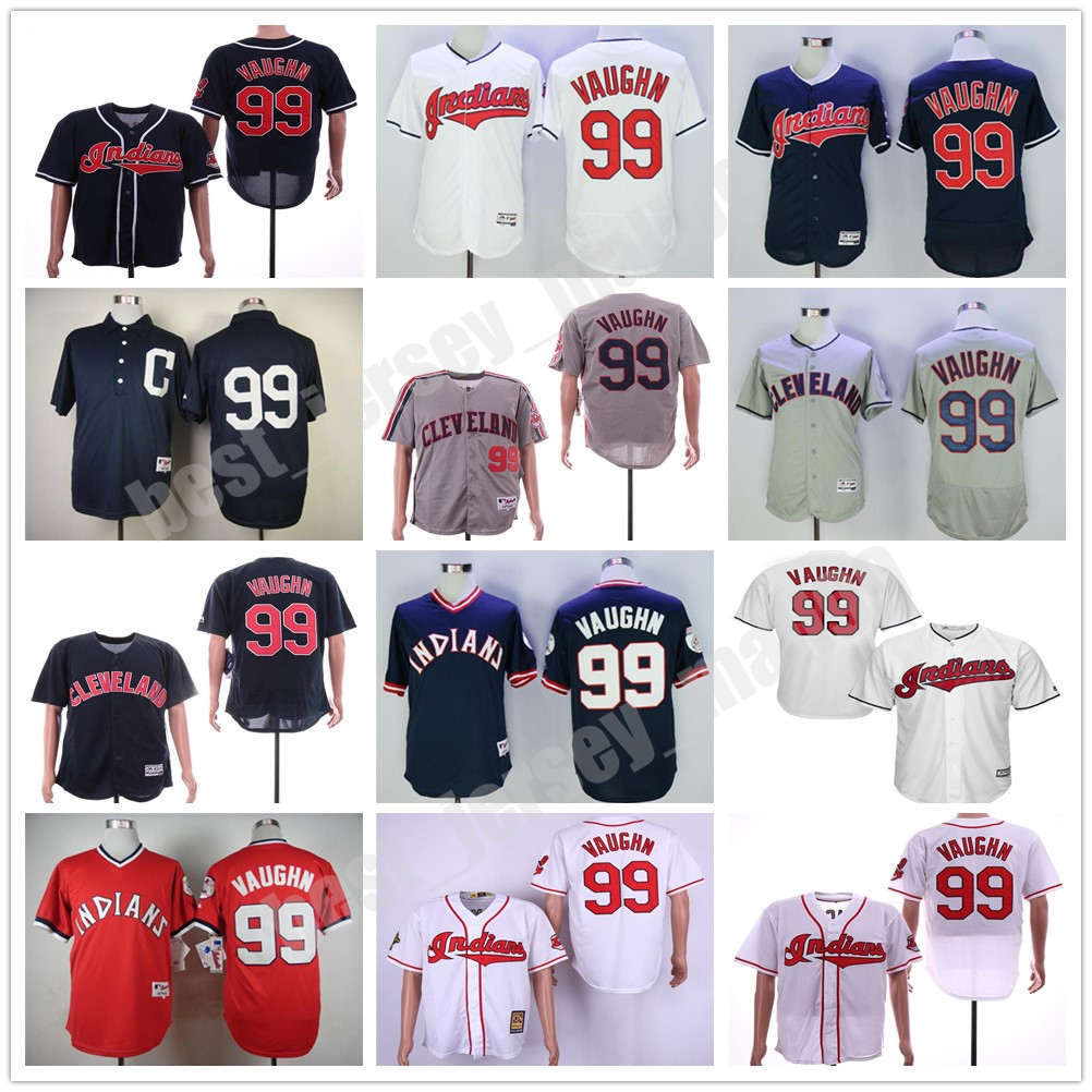 

Vintage 1974 1976 Retire 99 Rick Vaughn Baseball Jersey Men Cool Base Pullover Flexbase Red Navy Blue White Grey Black Team Stitched Sale, Colour 1
