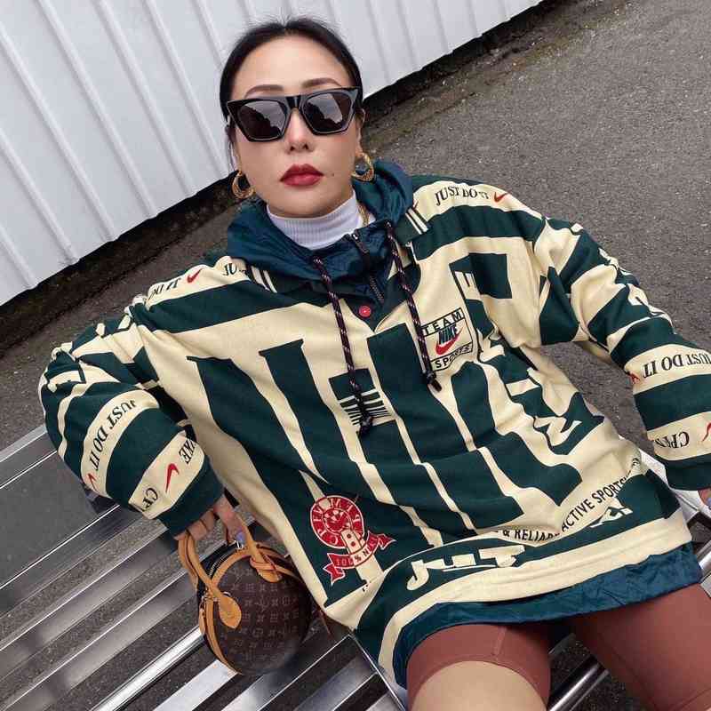 

Cactus plant flea market co branded oversized couple polo t-shirt, White